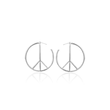 Peace Sign Premium Earrings