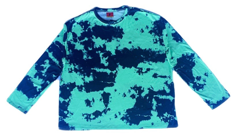 Burn Out Tie-Dye Long Sleeve